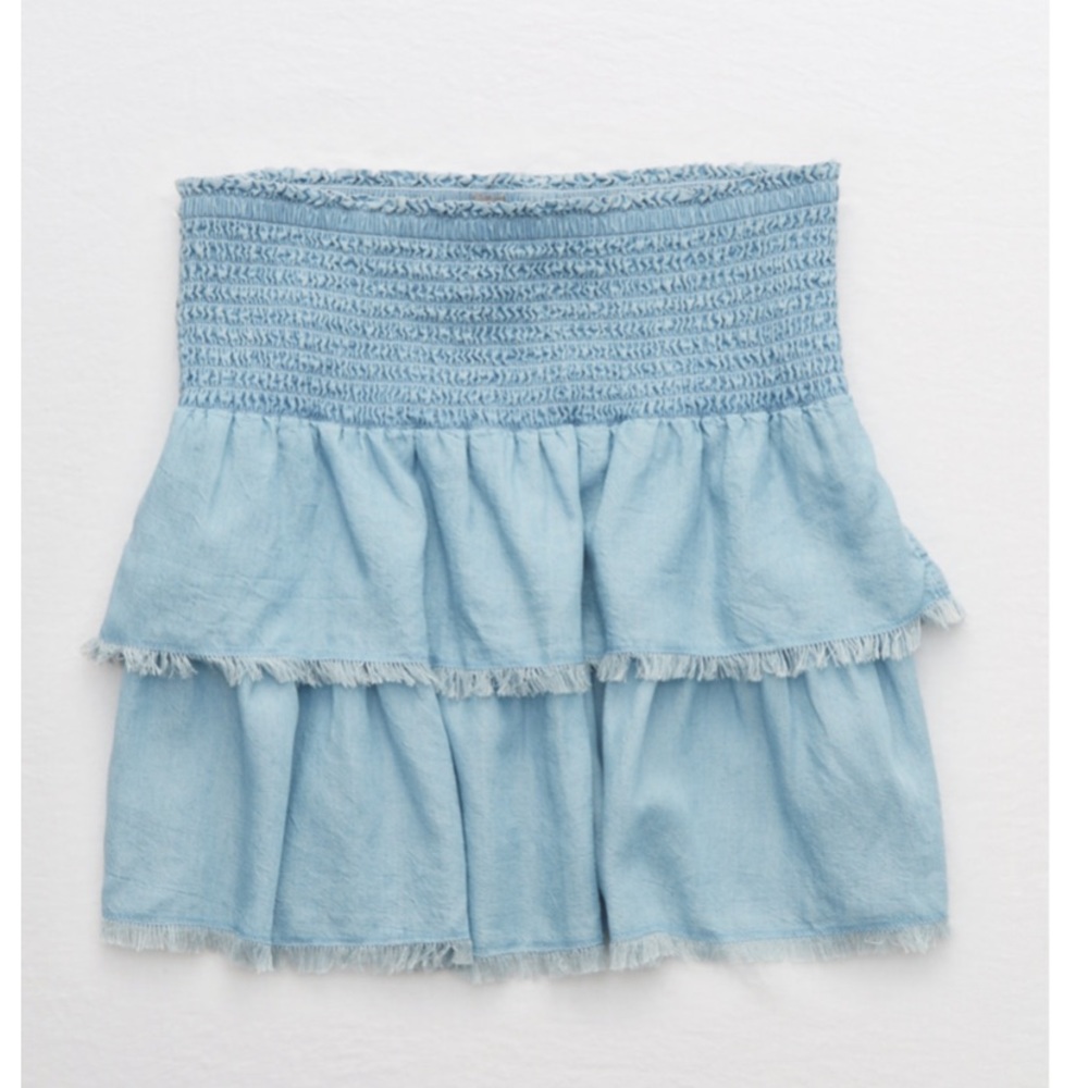 american eagle tiered skirt